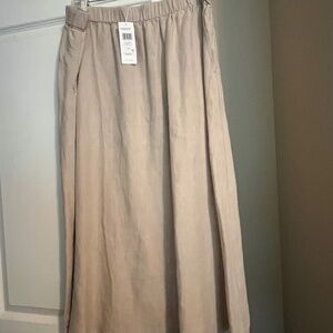 Eileen Fisher Organic linen skirt